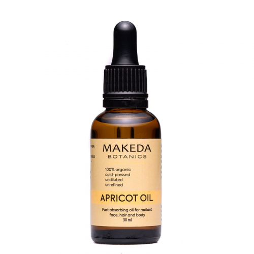 Базово масло MAKEDA Botanics Кайсия (Apricot oil) 30 мл